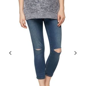 Luxe Essentials Denim Maternity Jeans