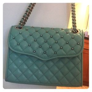 Rebecca Minkoff quilted cross body handbag.