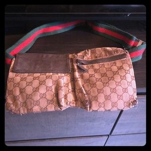 %100 authentic gucci bag .