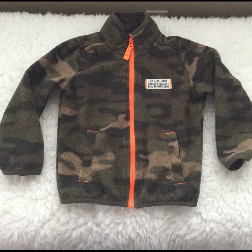 Carters fleece zip up jacket