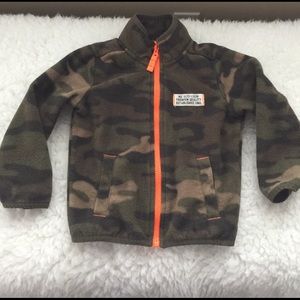 Carters fleece zip up jacket