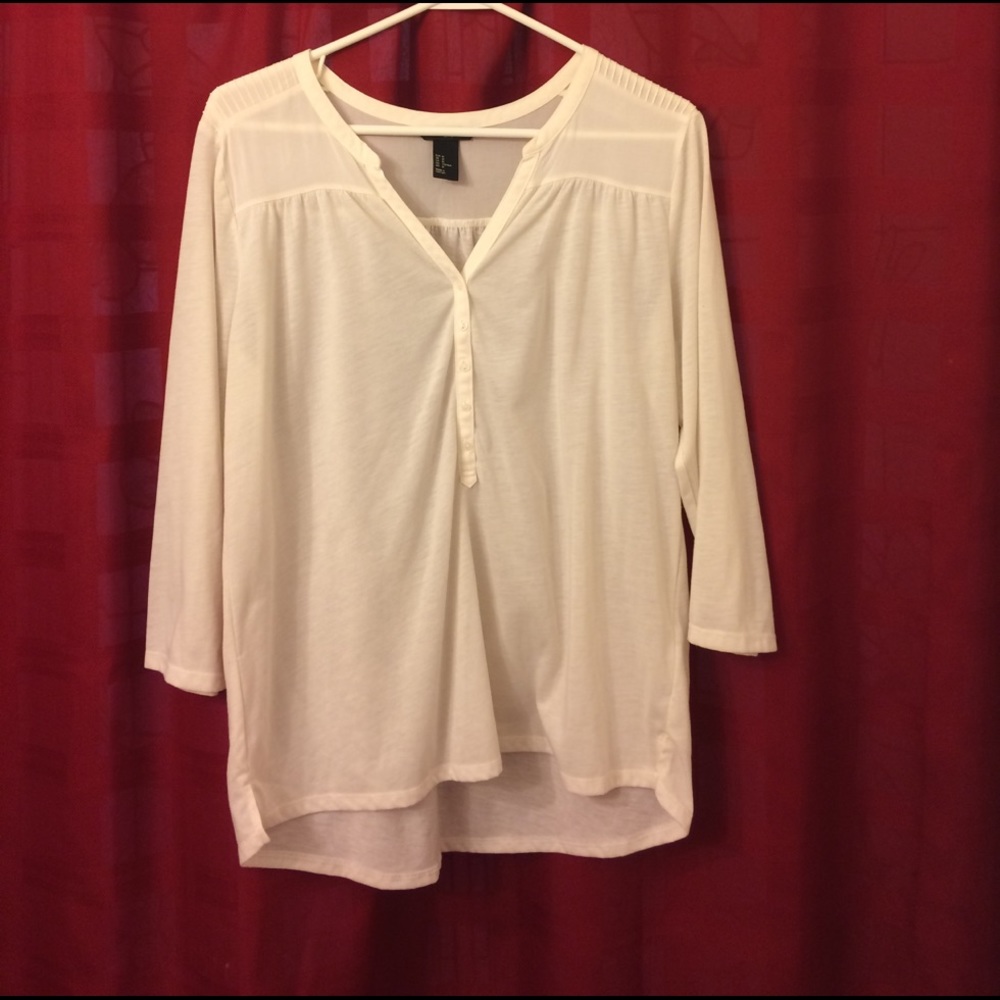 Sheer Flowy Top