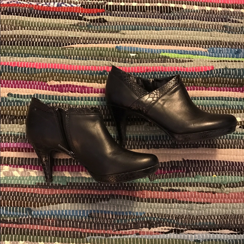 Black Ankle Booties
