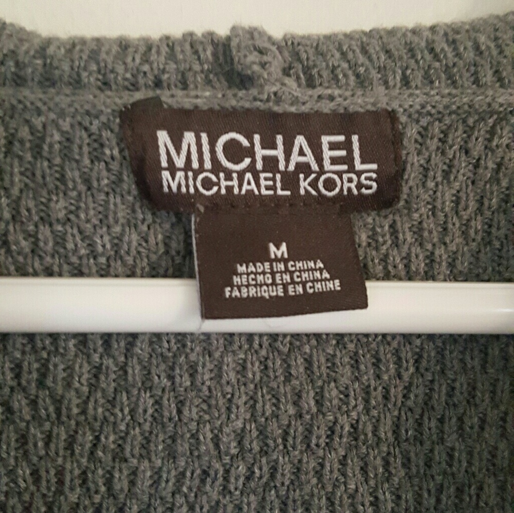 MK Elbow Patched Sweater