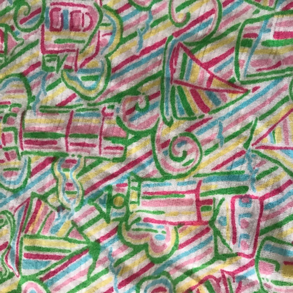 Lilly Pulitzer Ruffle Tube Top - Picture 3 of 3