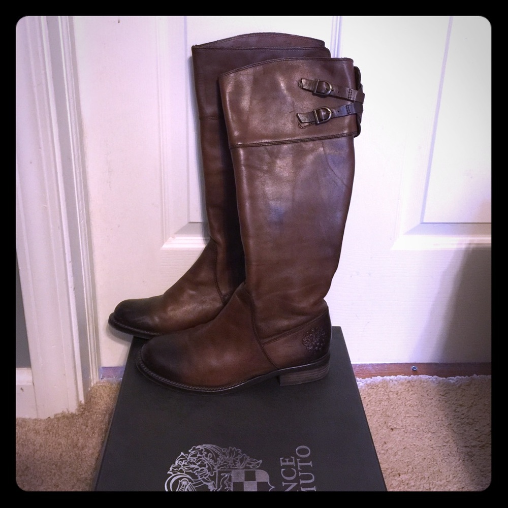 Vince Camuto Wiskey Leather Keaton Boots