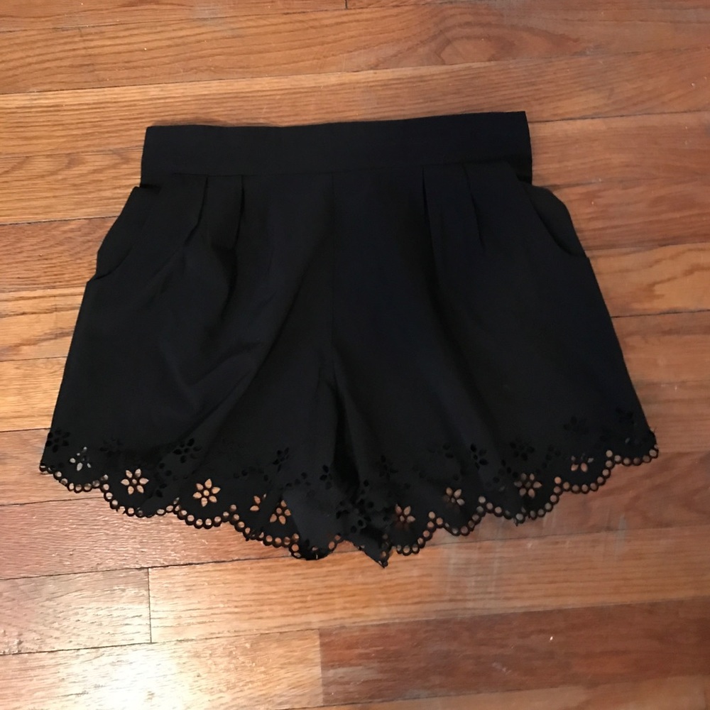 Black shorts