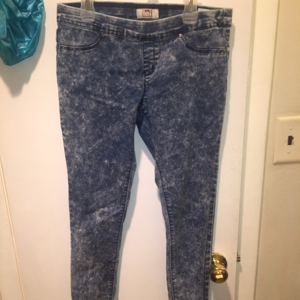 Pull up legging jeans
