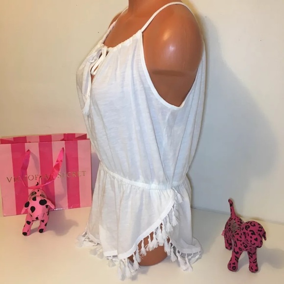 NEW VS TASSELS ROMPER COVER UP - Picture 4 of 5
