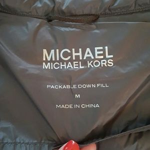 Michael kors down fill jacket