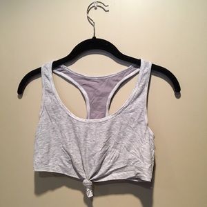 •FINAL PRICE• Aerie Cropped Top/Sports Bra w/ tie