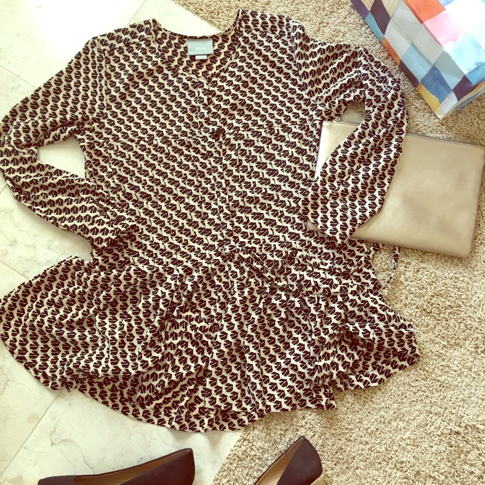 Anthropologie MAEVE drop waist Dress/Tunic