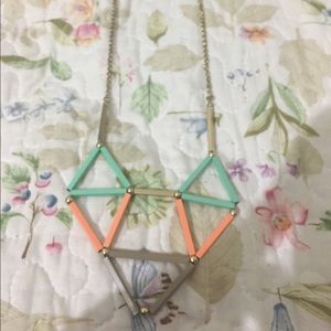Geometric necklace