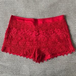 Sans Souci Crochet Shorties