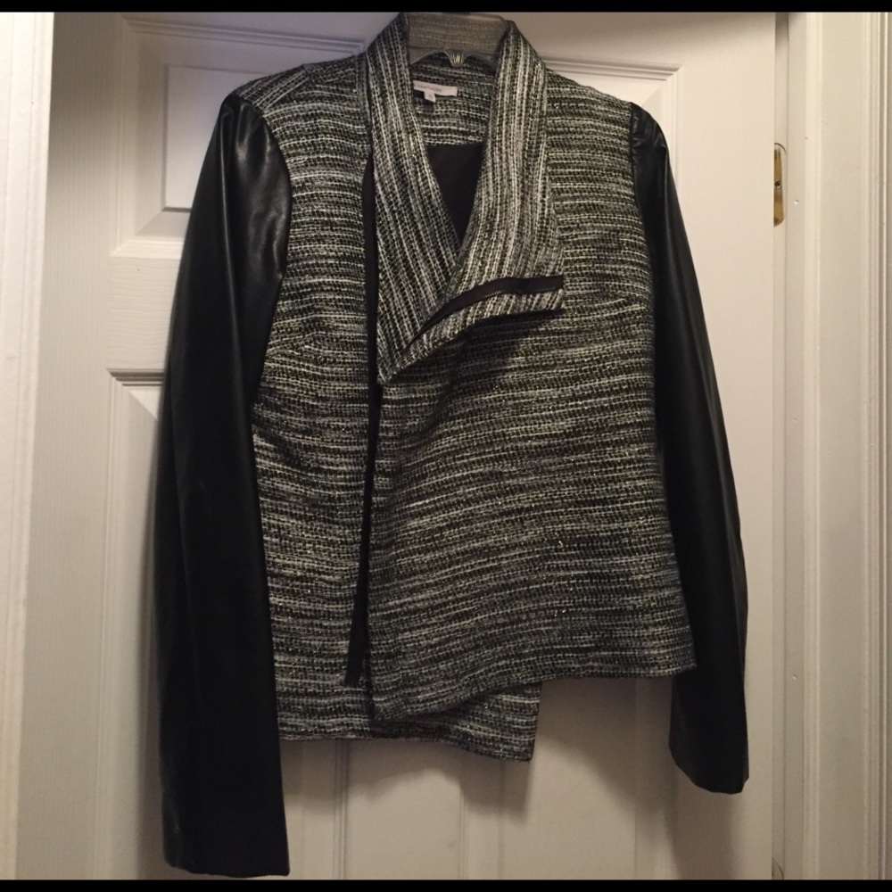 Stitchfix 41 Hawthorne asymmetrical zip jacket