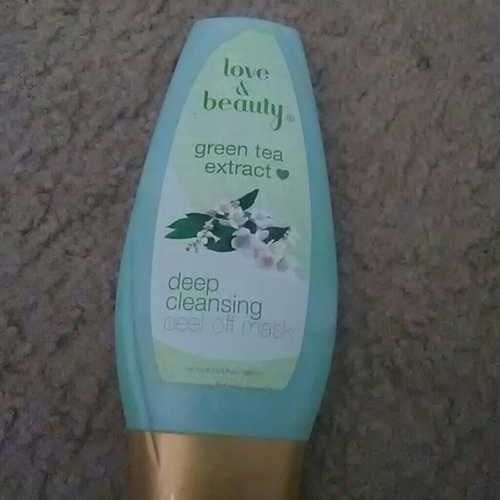 Love and beauty peel off green tea mask
