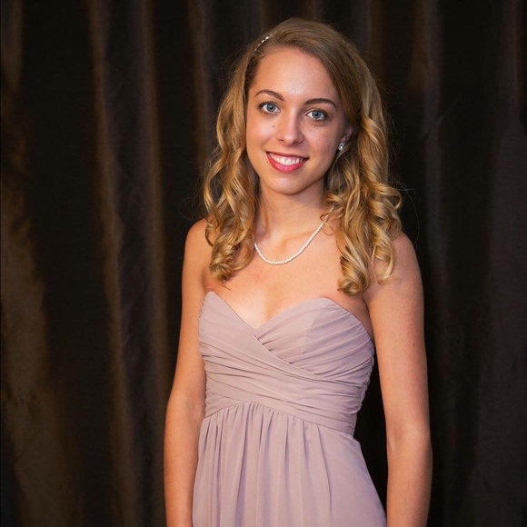 Alfred Angelo Style 7289L Rum Pink Size 0 - Picture 2 of 4