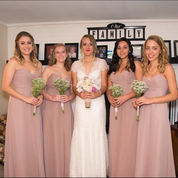 Alfred Angelo Style 7289L Rum Pink Size 0 - Picture 4 of 4