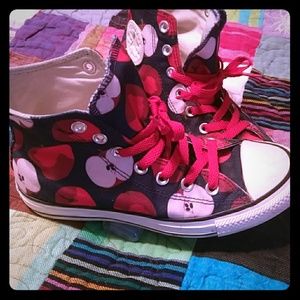 Converse High Tops Apples