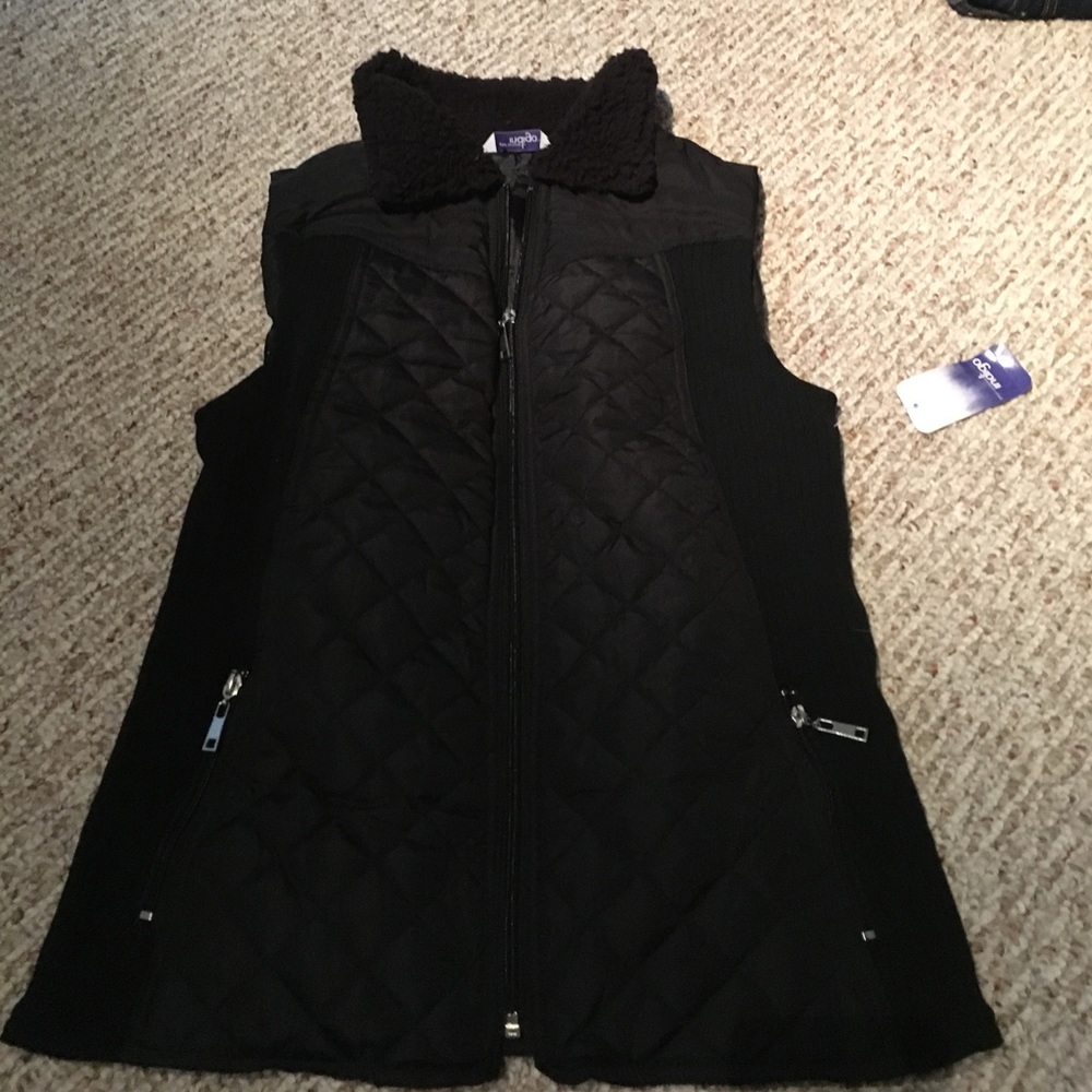 Black vest