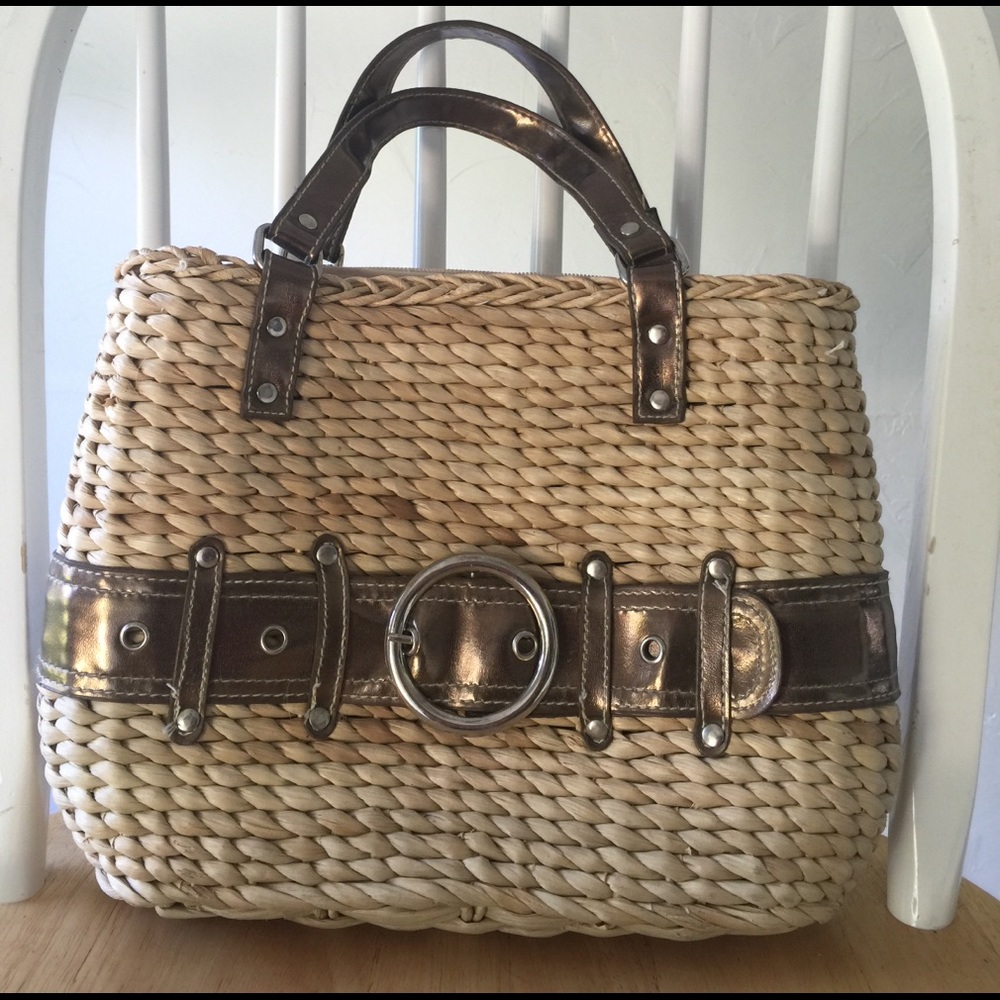 Straw purse