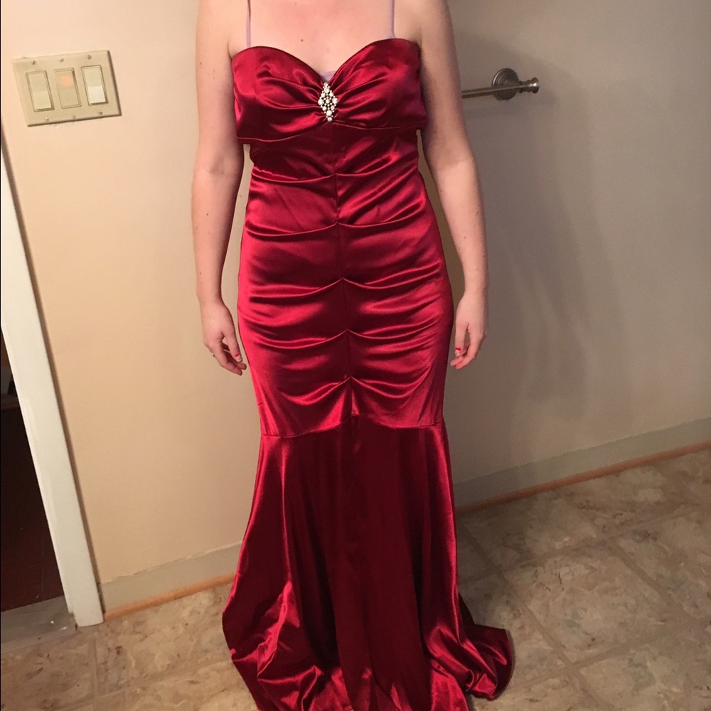 Red Mermaid dress