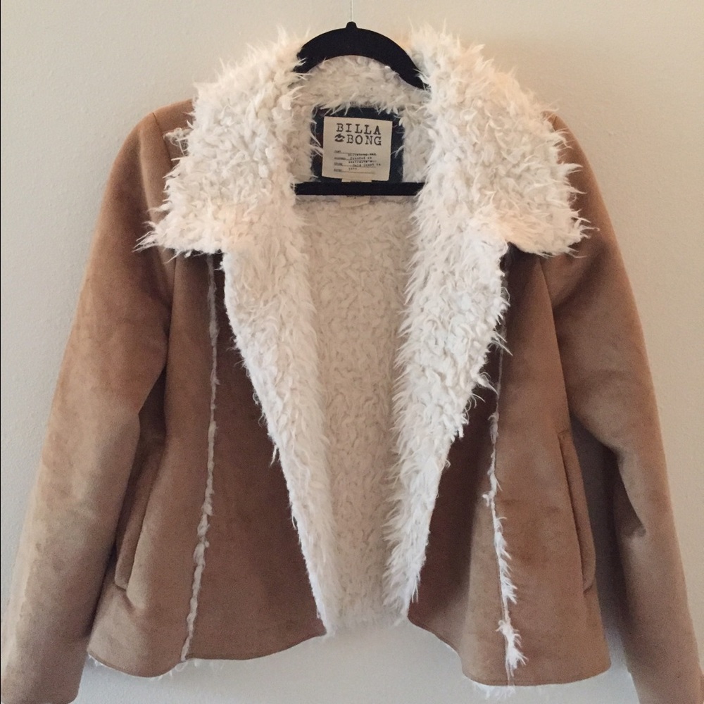 Billabong fur lined jacket