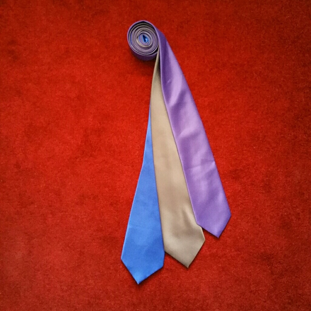 Assortment of Solid Color Ties