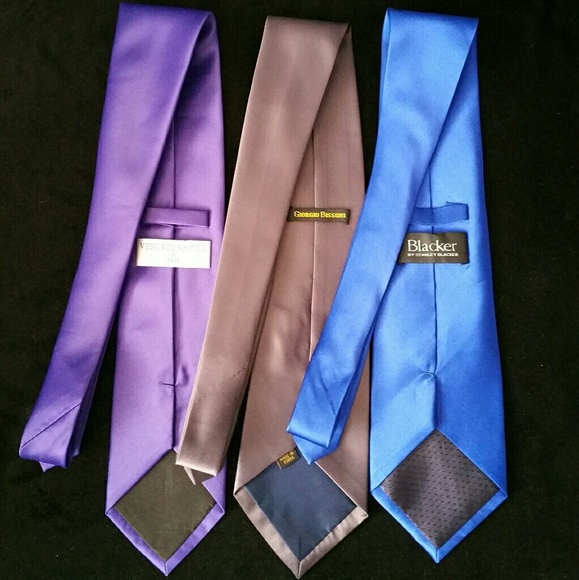 Assortment of Solid Color Ties - Picture 3 of 5