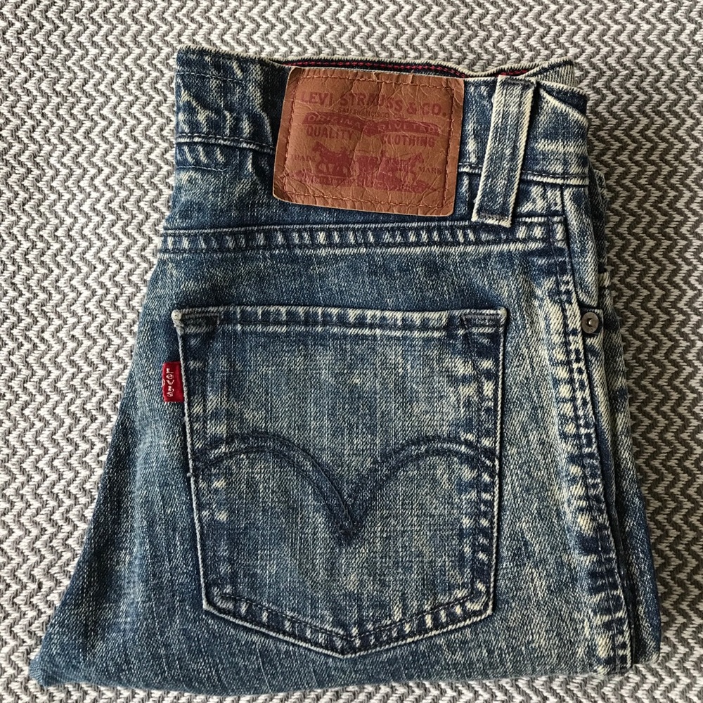 *SOLD* Levi's 510 Super Skinny Acid Wash Jeans
