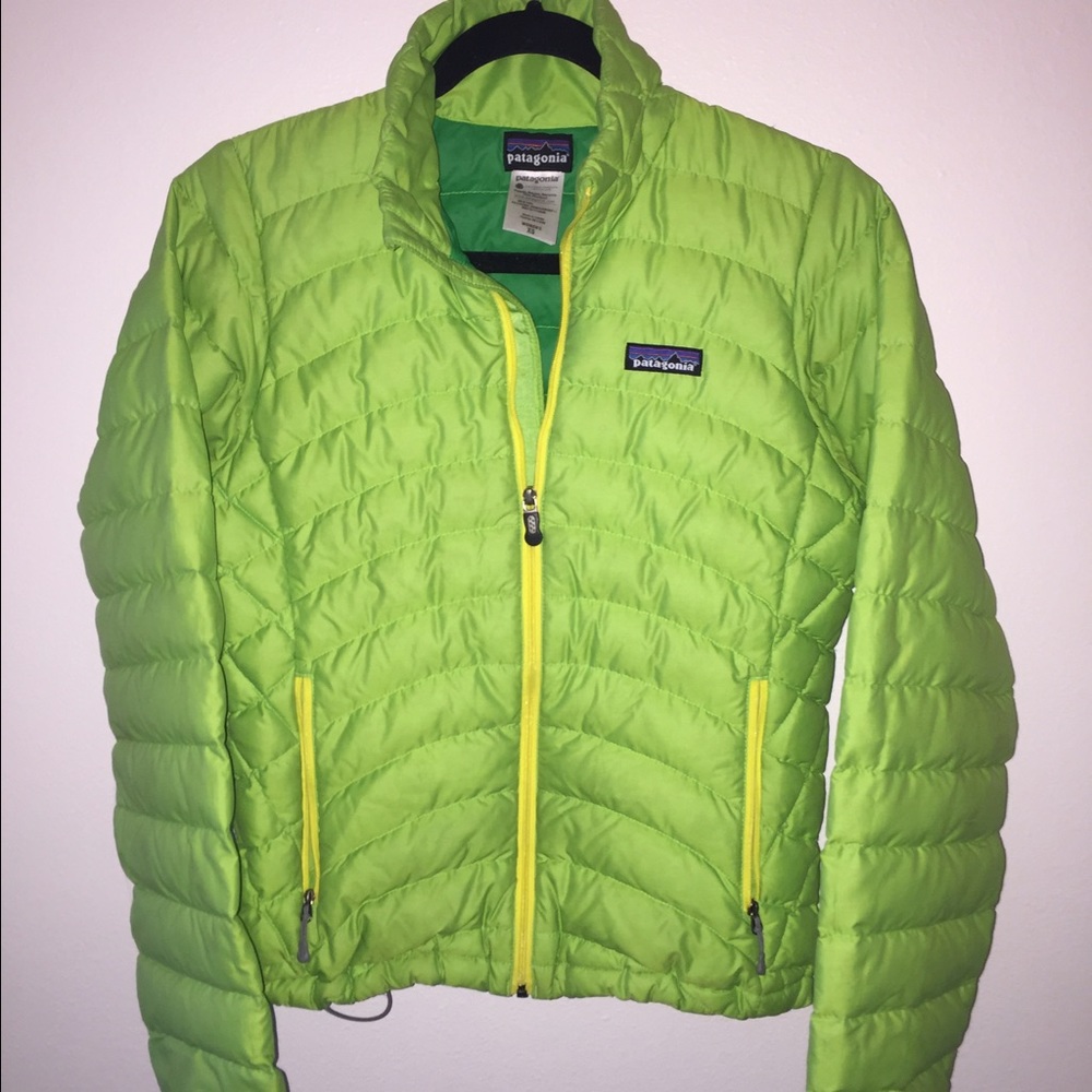 Green Patagonia Down Jacket