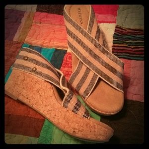 Cork wedge Sandals