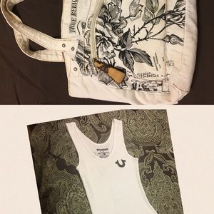 True religion deal (bag and tank)