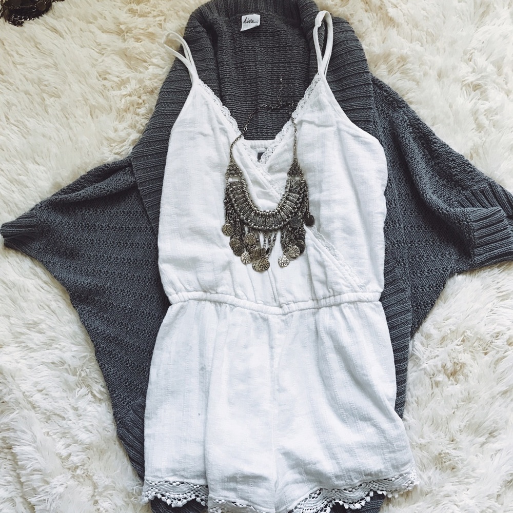 Grey Cardigan