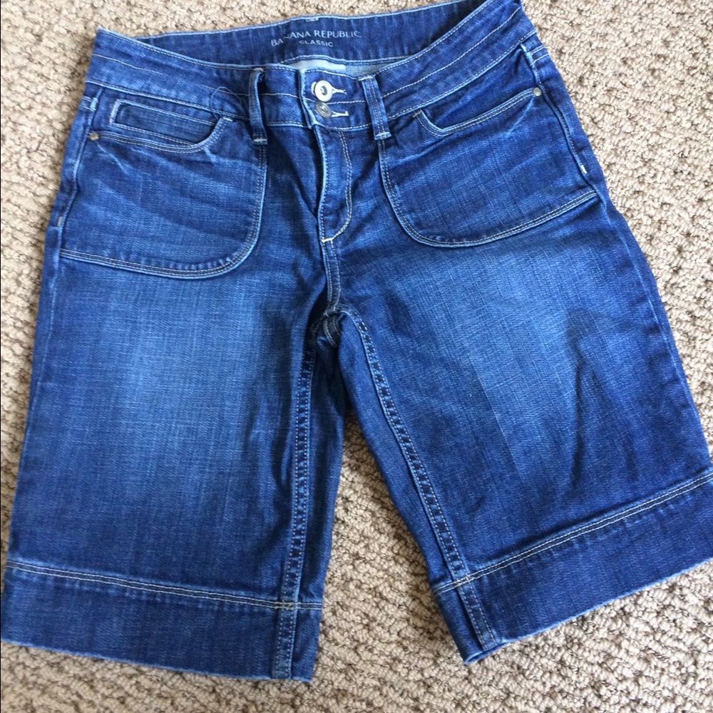 Banana Republic denim shorts