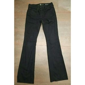 🎉 7 For All Mankind "Kimmie" Black Bootcut Jeans