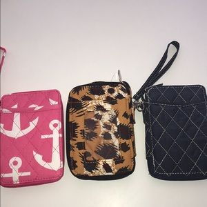 ID/wallet/phone holder wristlets