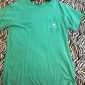 Teal southern marsh shirt