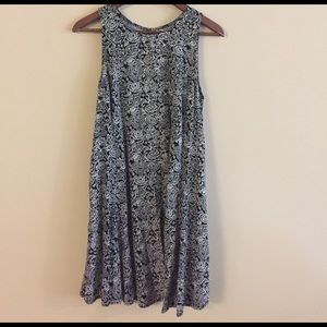 Printed swing dress