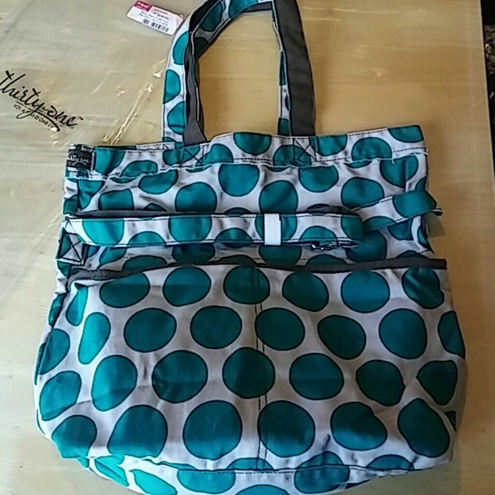 NWT Thirty-One Retro Metro Fold-Over