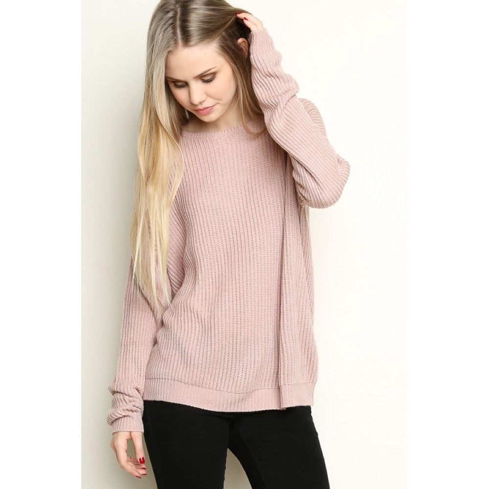 Brandy Melville Blush Pink Ollie Sweater