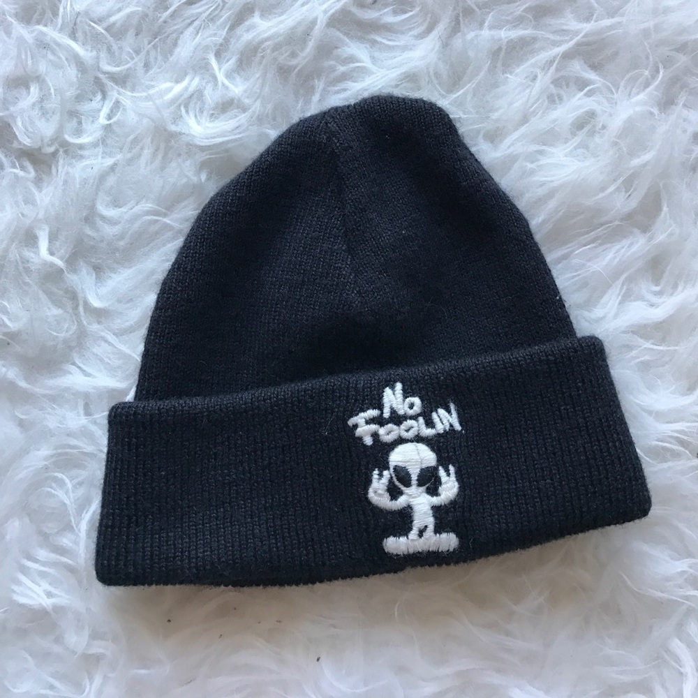 Brandy Melville "No Foolin" Beanie