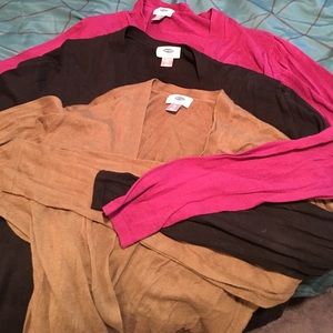 3 Old Navy cardigans career XL XXL