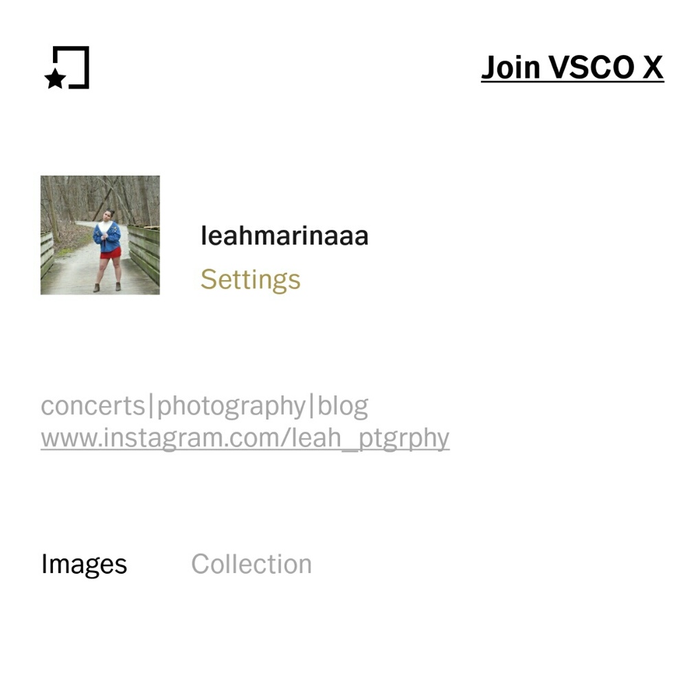 FOLLOW ME ON VSCO