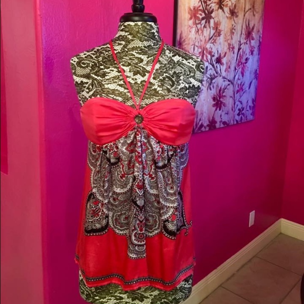 Bebe halter top