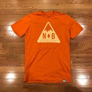 Orange New Balance Tee