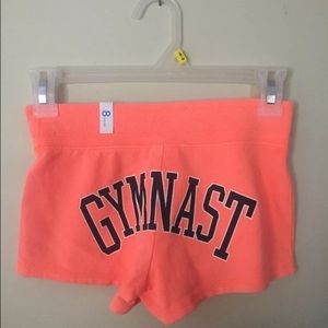 JUSTICE GYMNAST gymnastics shorts, Size 7