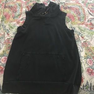 Free People Sleeveless hoodie