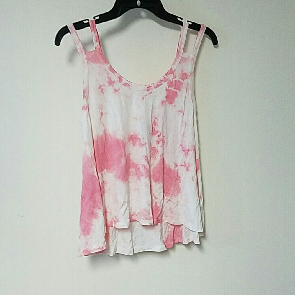 Papaya Flowy Crop Top - Size Medium NWT