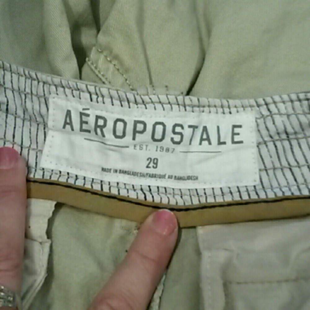 Khaki shorts